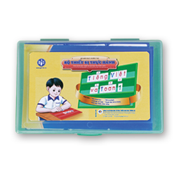 Bộ Thiết Bị Thực Hành Tiếng Việt và Toán Lớp 1 (Bảng gài)